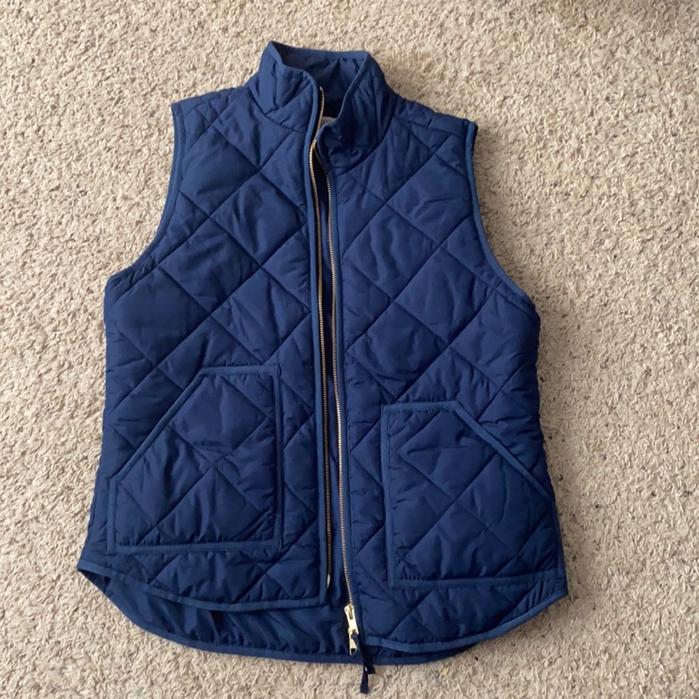 J. Crew Navy Vest